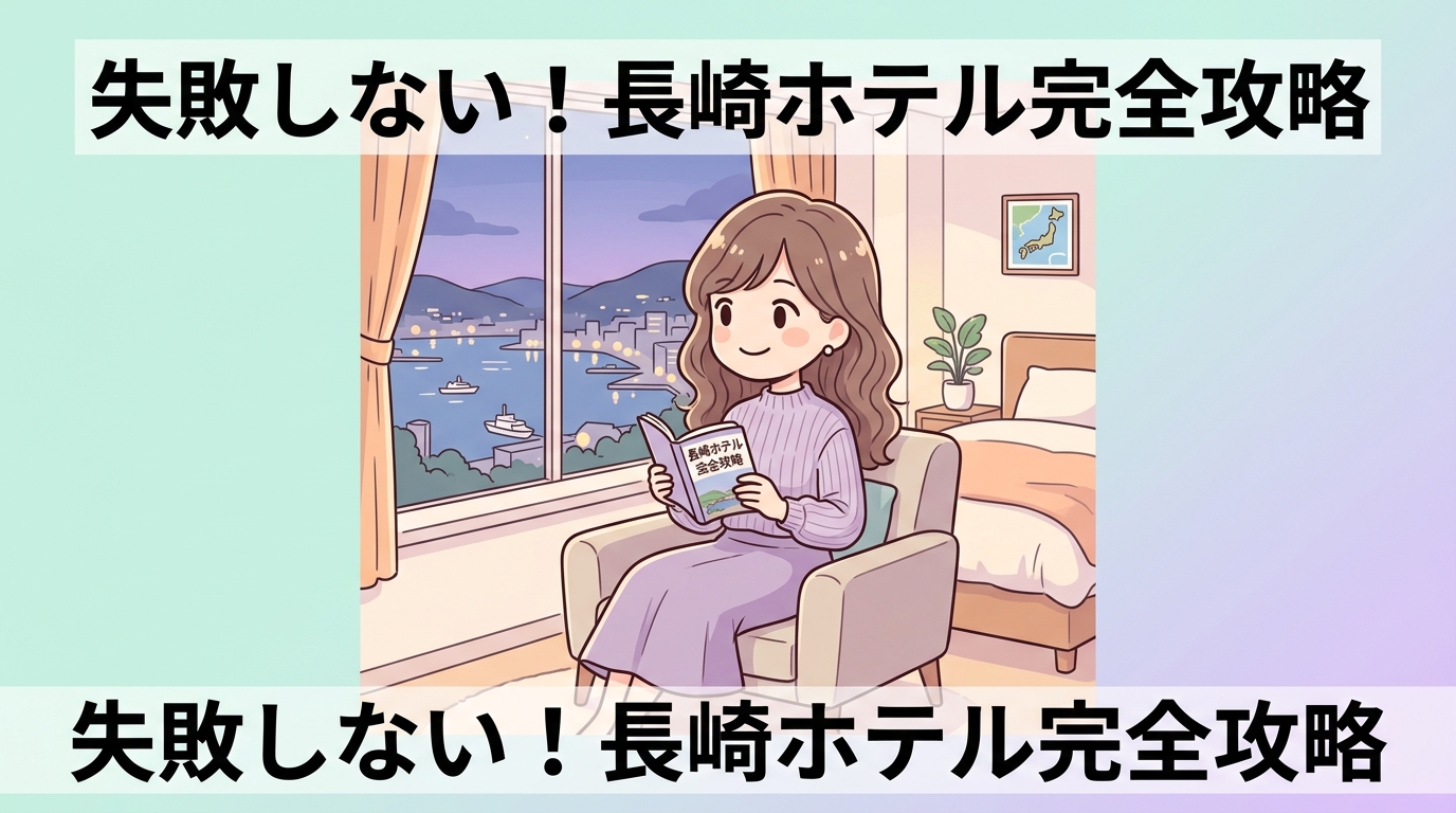 長崎旅行で失敗しないホテルの選び方
