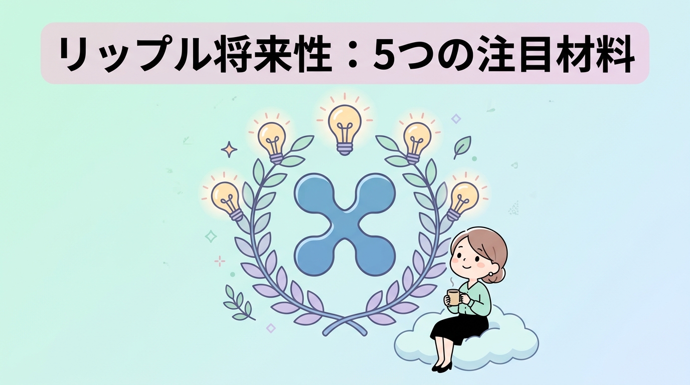 リップルの将来性を支える5つの注目材料
