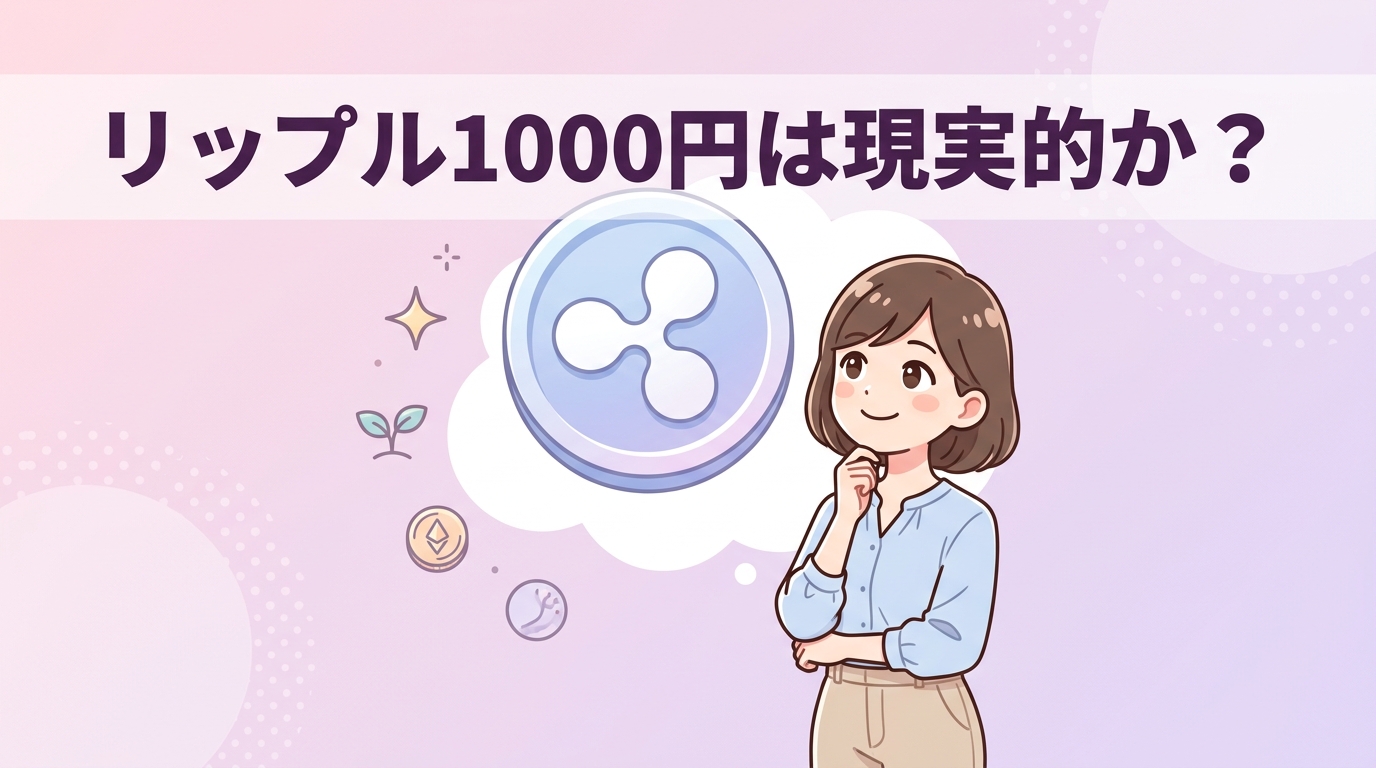 仮想通貨リップルの将来性と1000円への期待