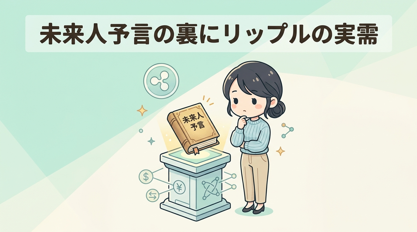未来人予言を支えるリップルの実需基盤