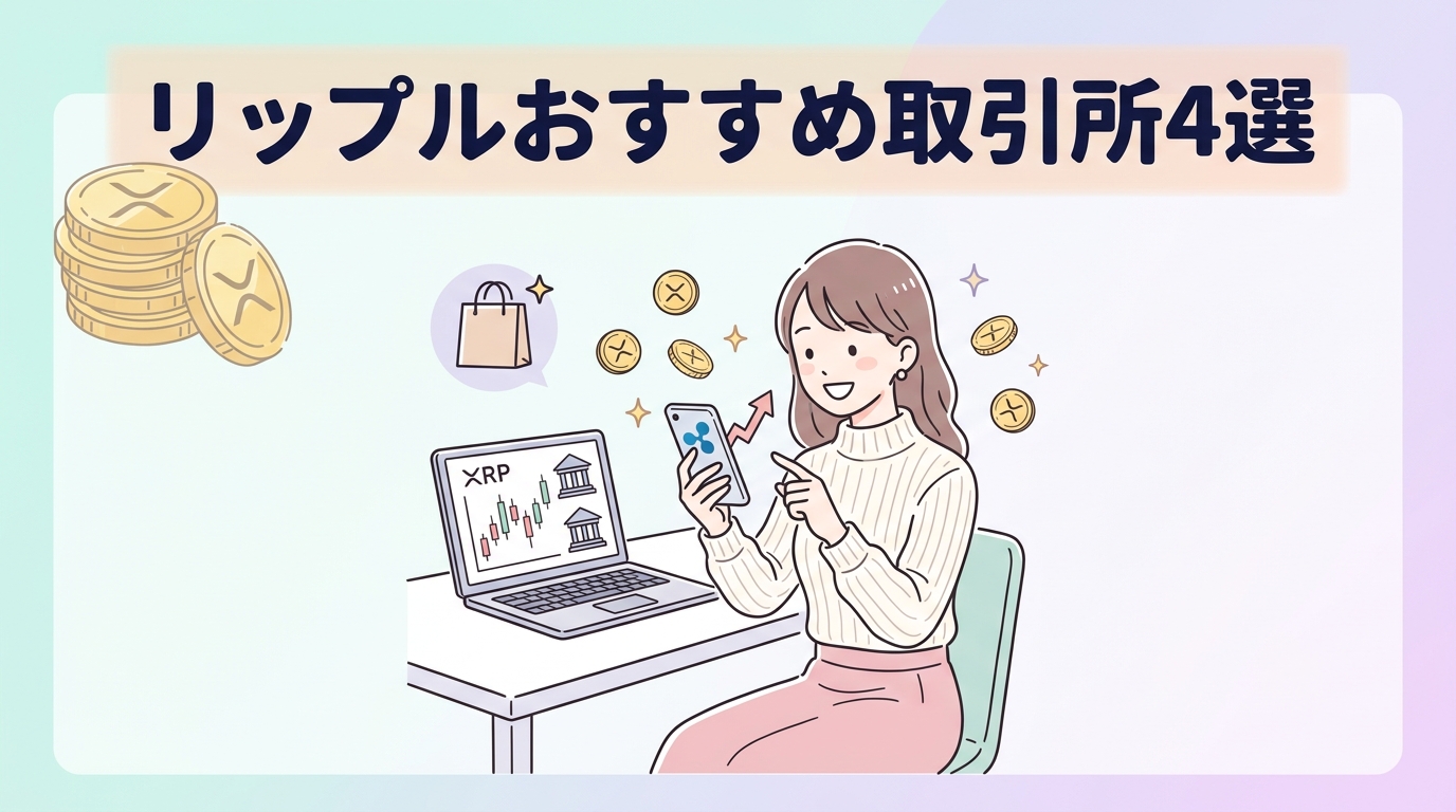 リップル取引におすすめの国内取引所4選