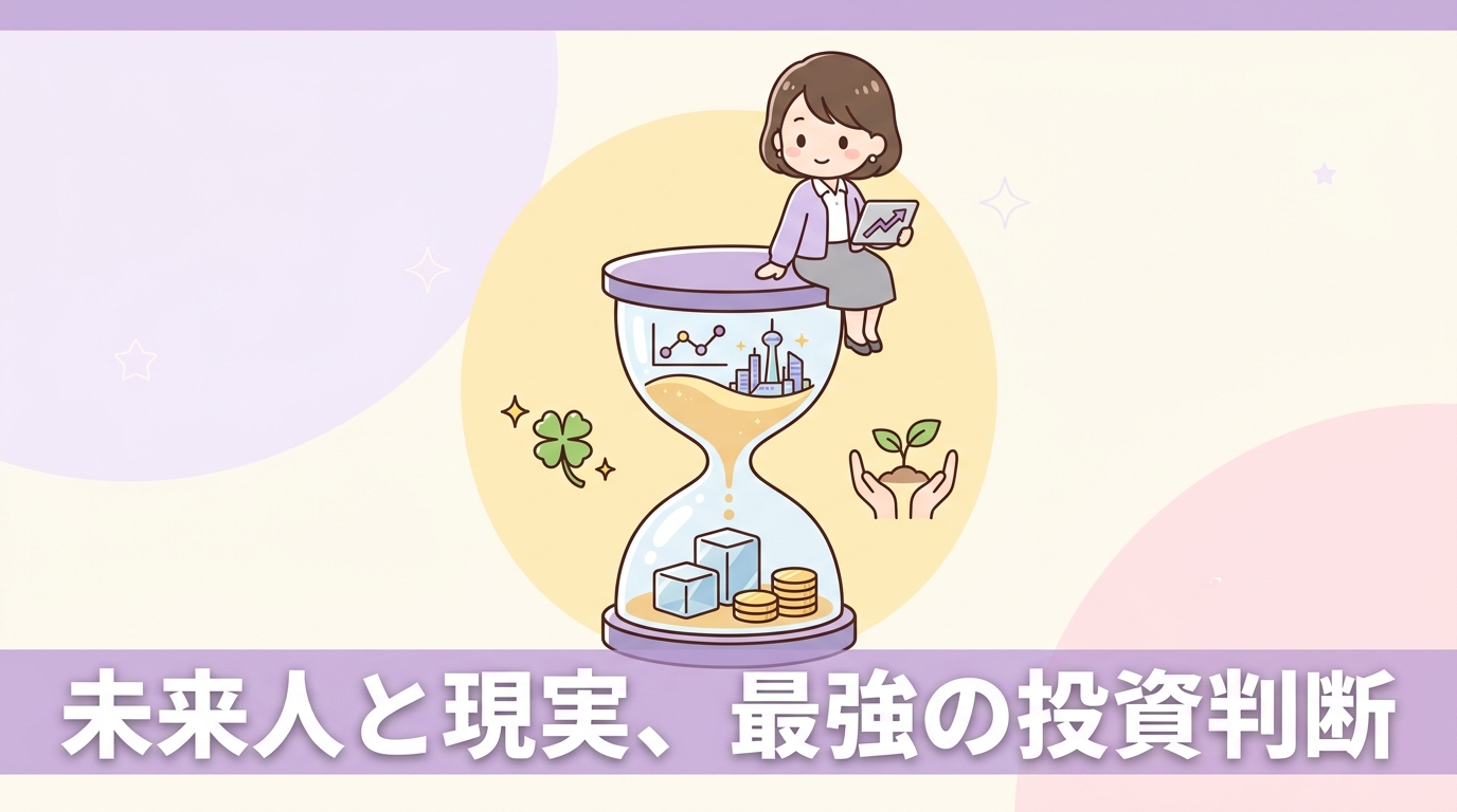 未来人と現実を踏まえた投資判断の材料