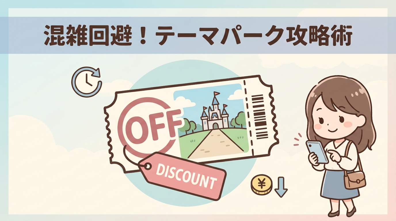 混雑を避ける!新テーマパーク料金比較と訪問術