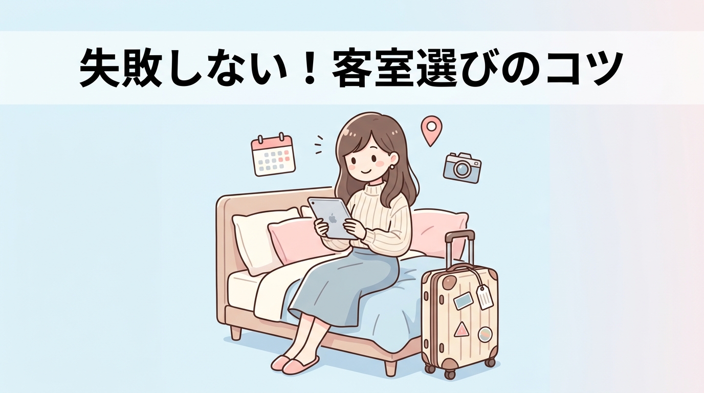 おすすめの客室タイプと選び方
