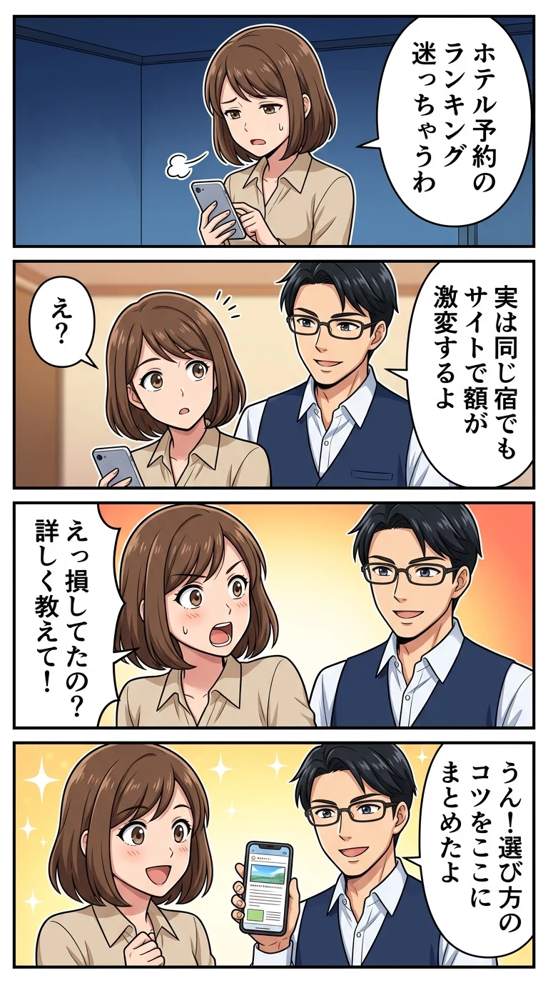 ホテル予約サイト ランキング