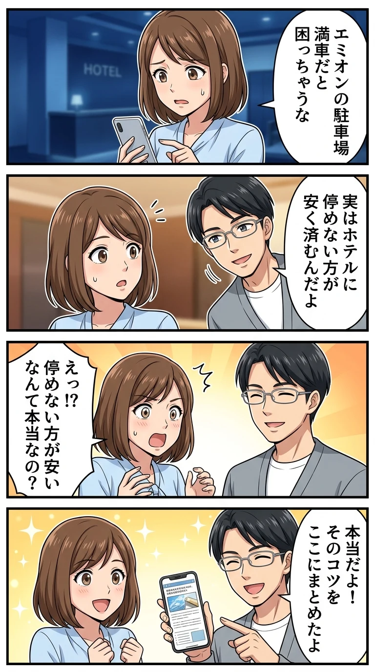 ホテルエミオン東京ベイ 駐車場