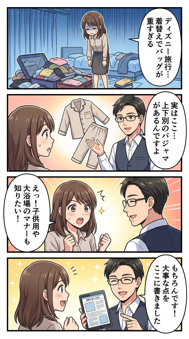 ホテルエミオン東京ベイ パジャマ