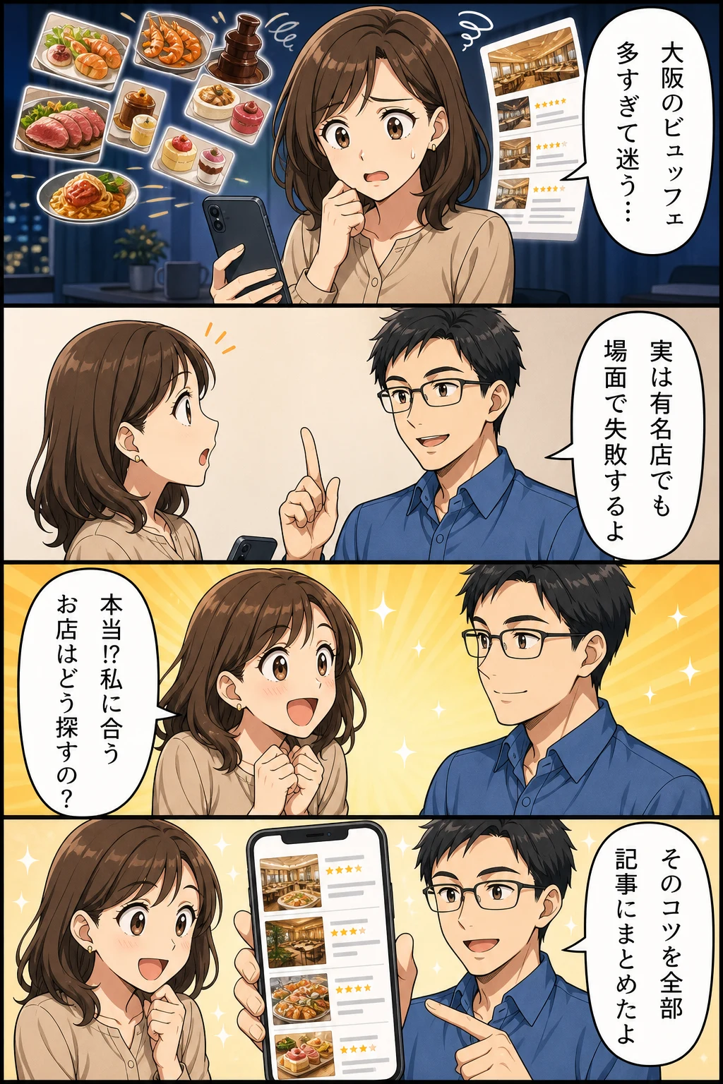 ホテル 大阪 ビュッフェ