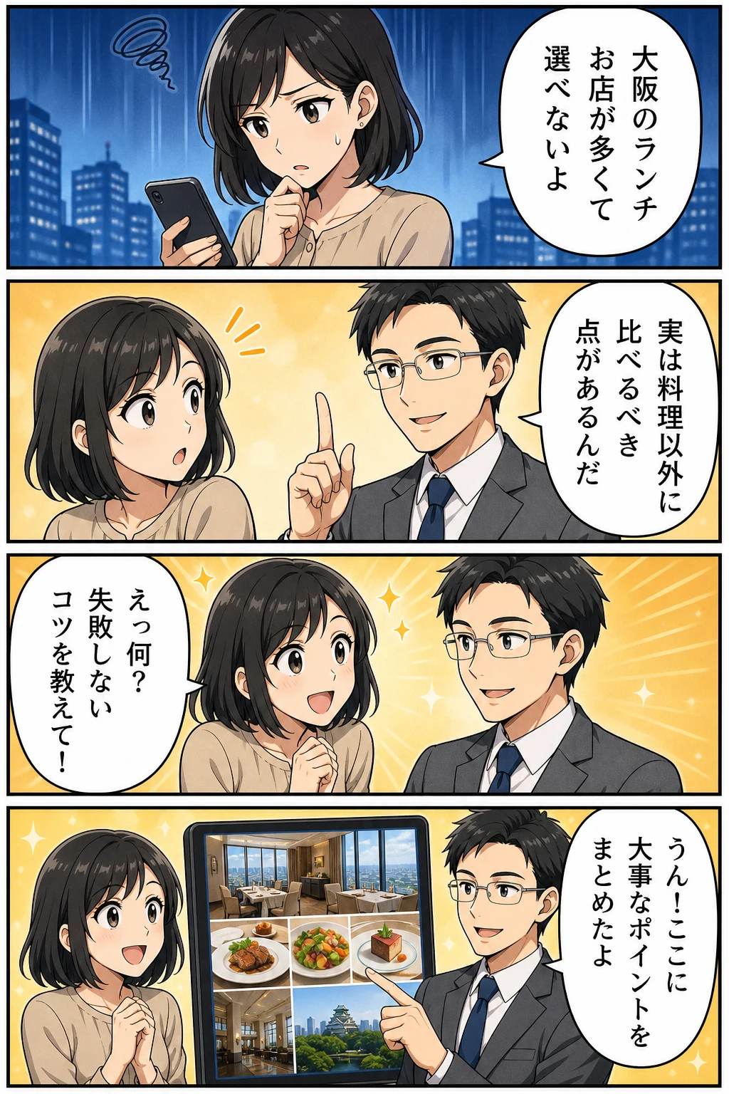 ホテル 大阪 ランチ