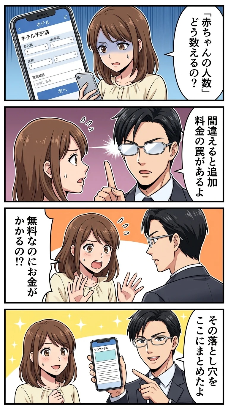 ホテル 0歳児 人数