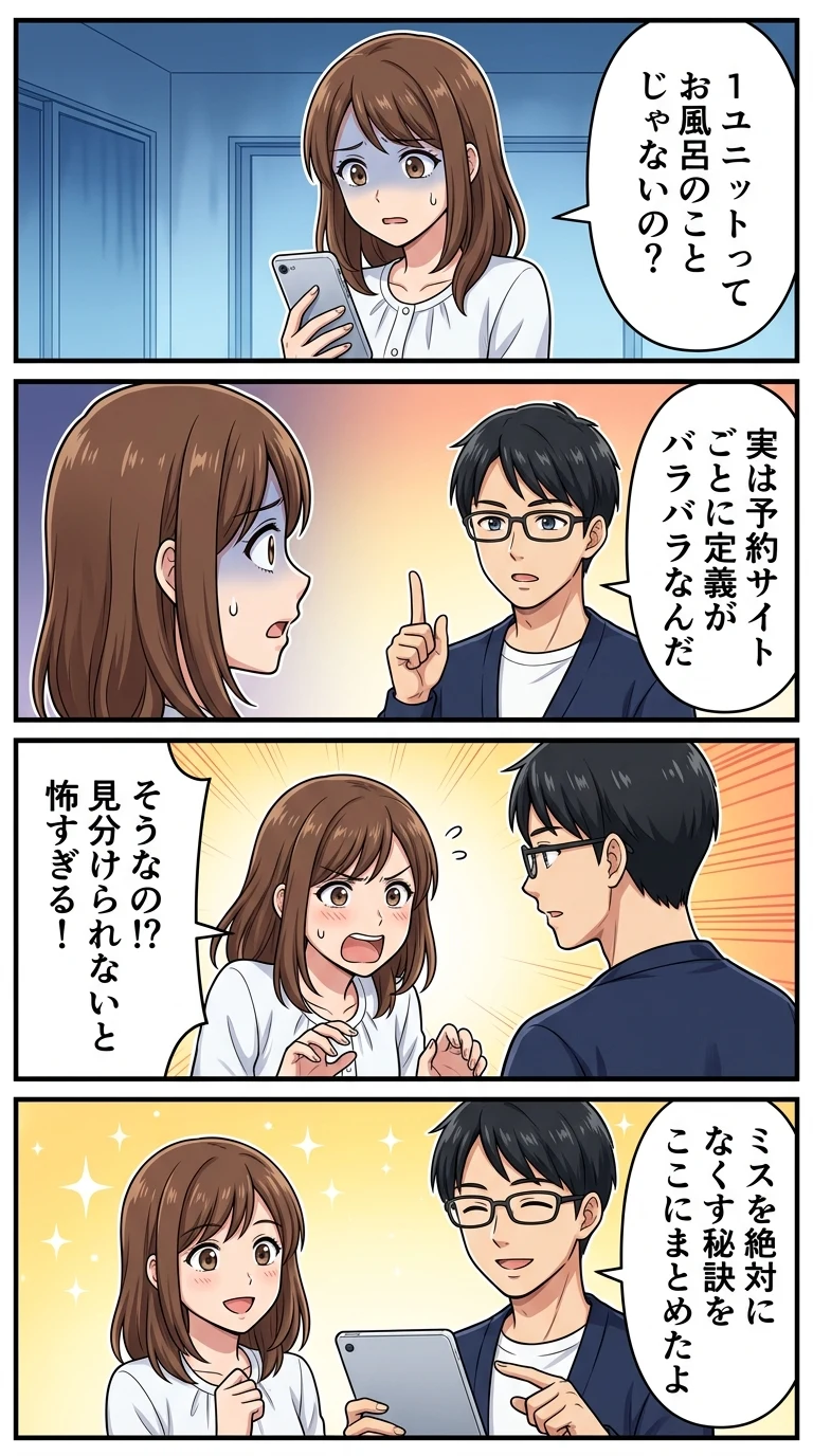 ホテル 1ユニットとは