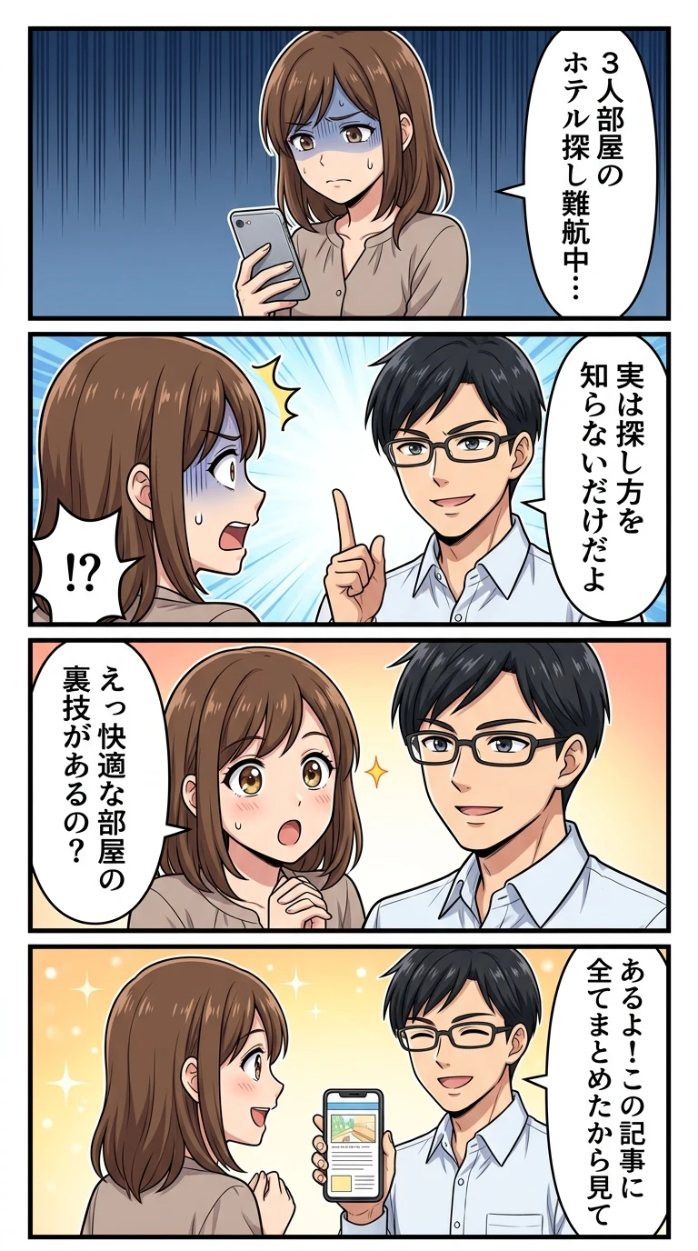ホテル 3人部屋