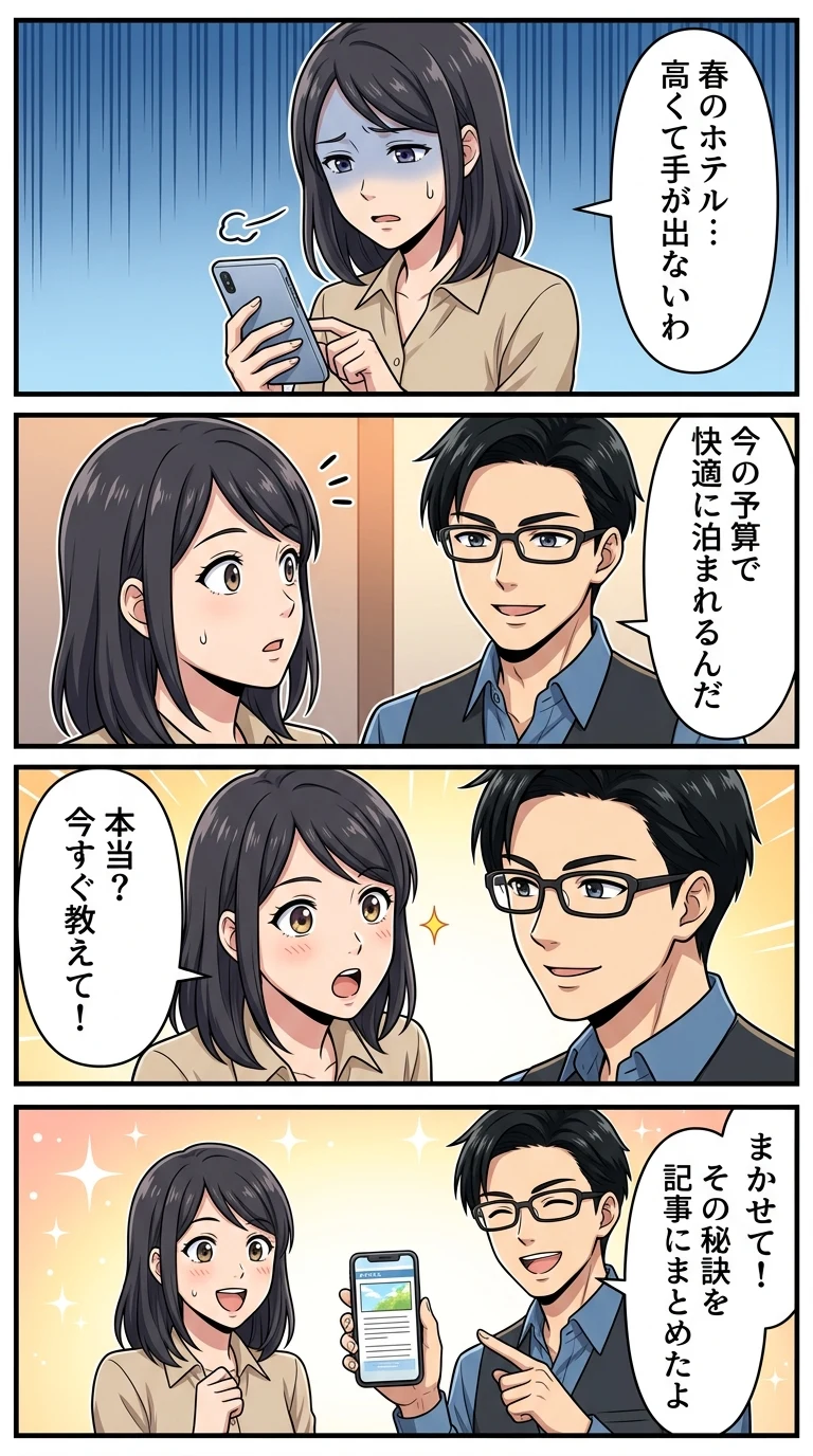 ホテル 4月 高い