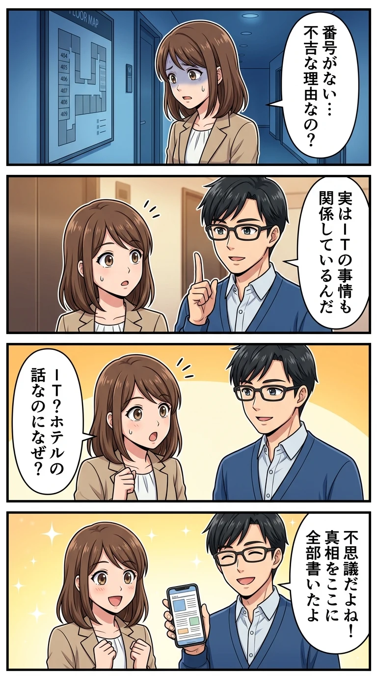 ホテル 404号室
