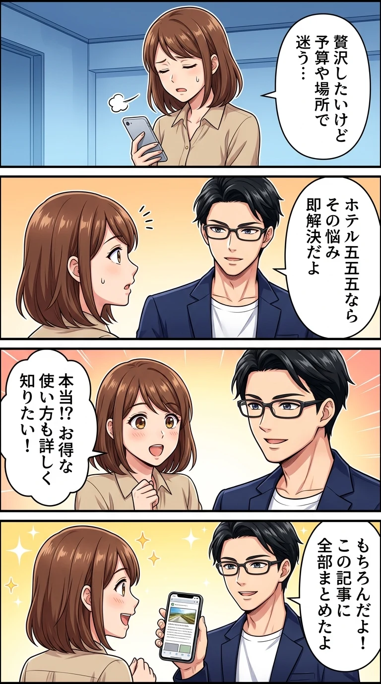 ホテル 555