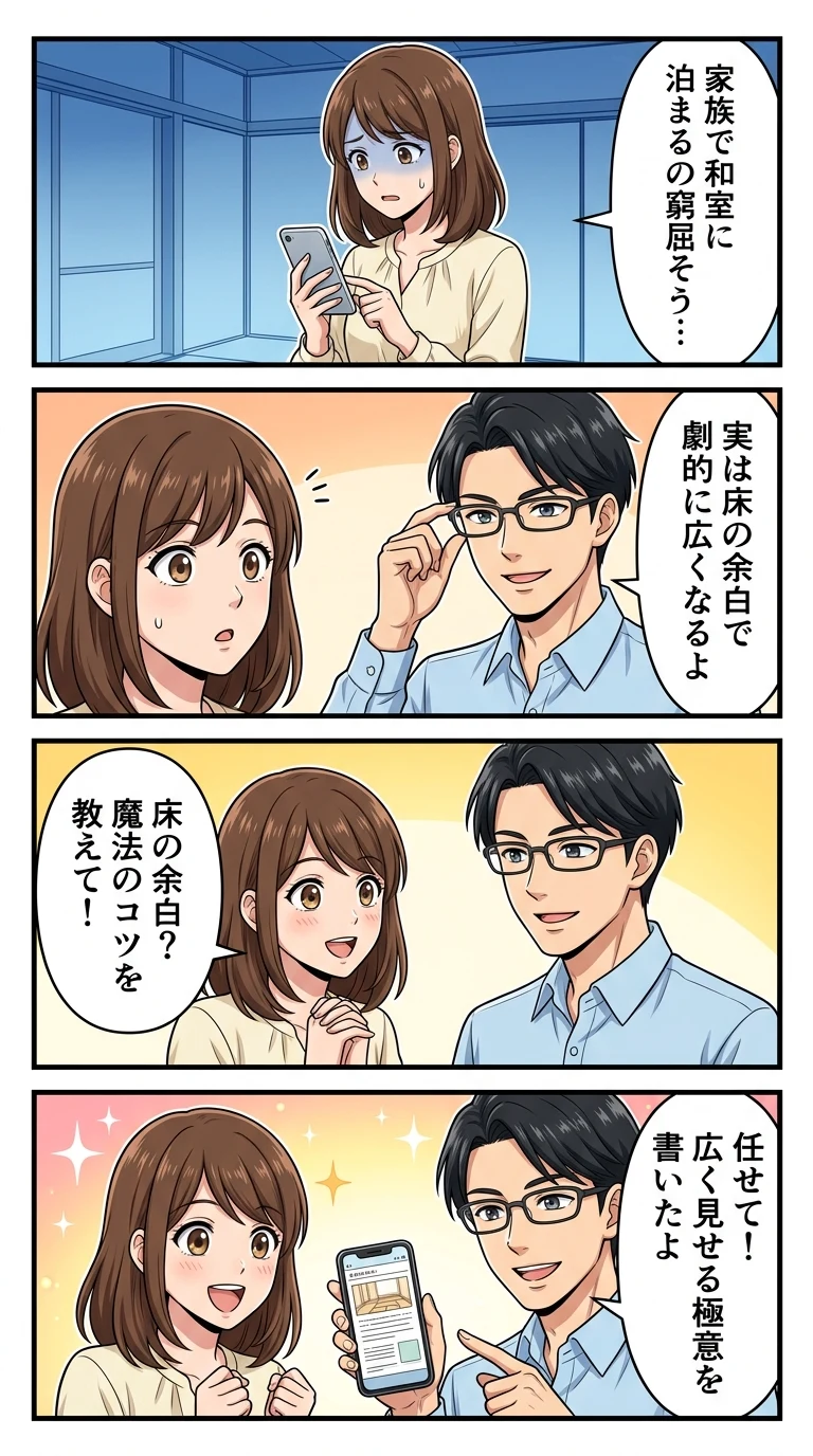 ホテル 6畳