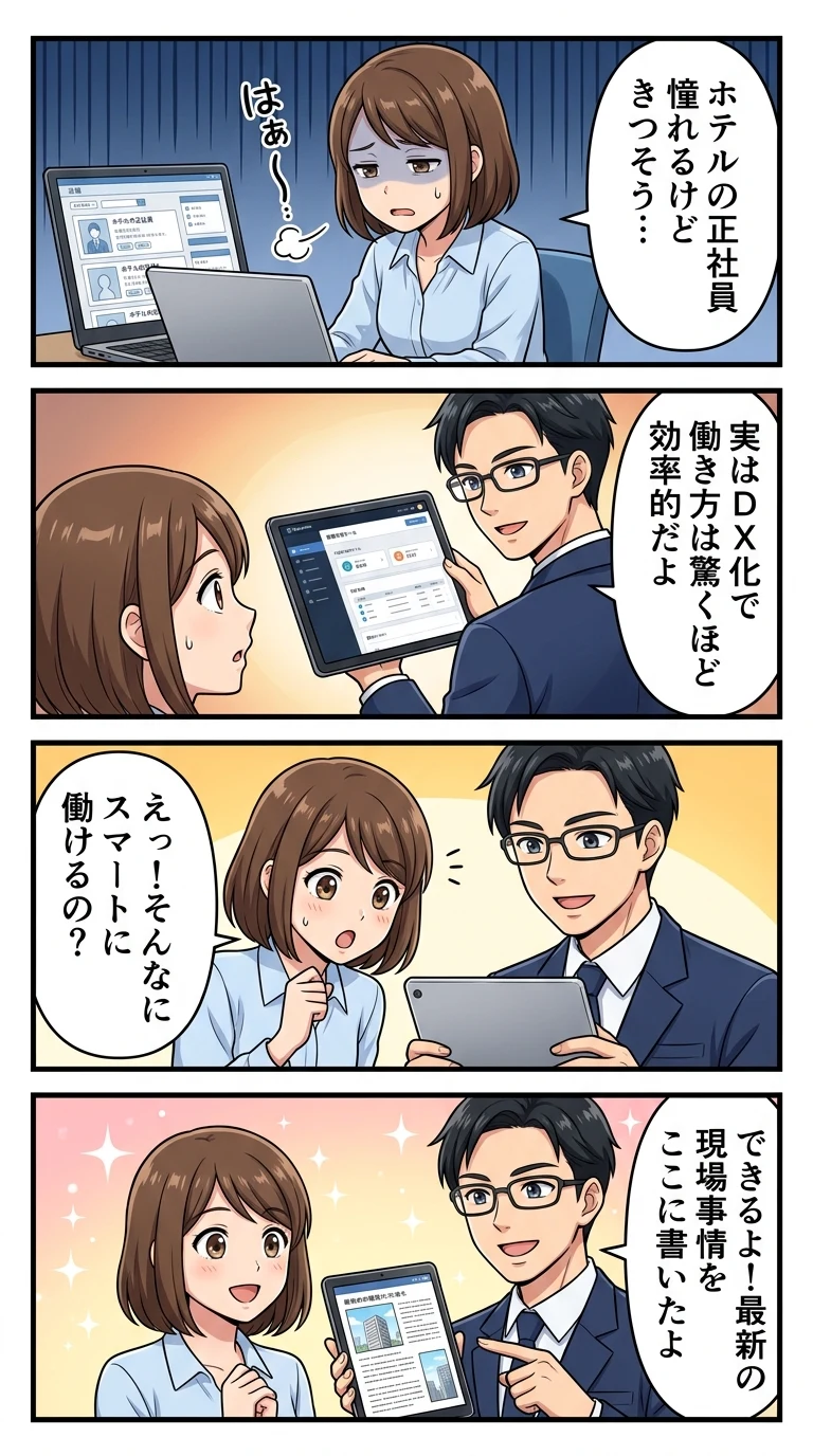 ホテル 受付