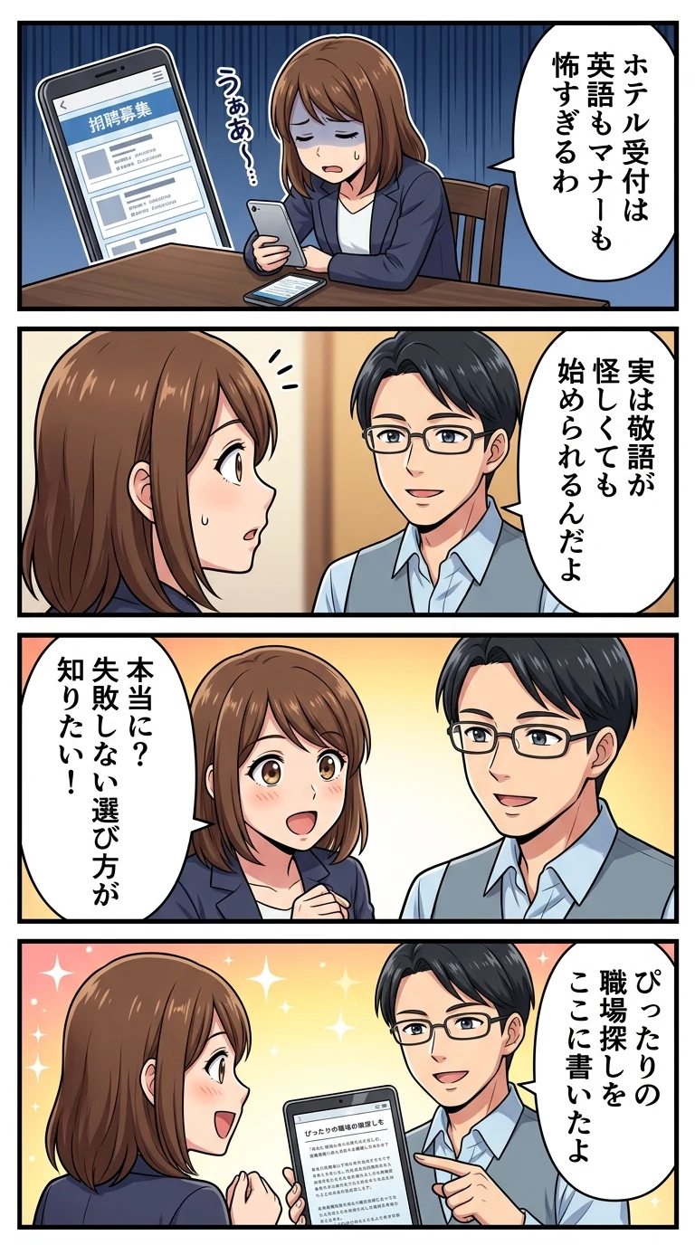 ホテル 受付 バイト