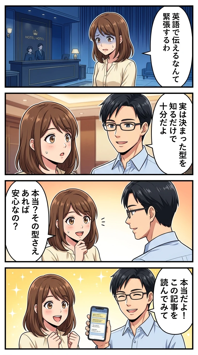 ホテル 英語
