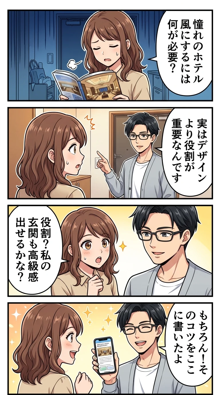 ホテル エントランス