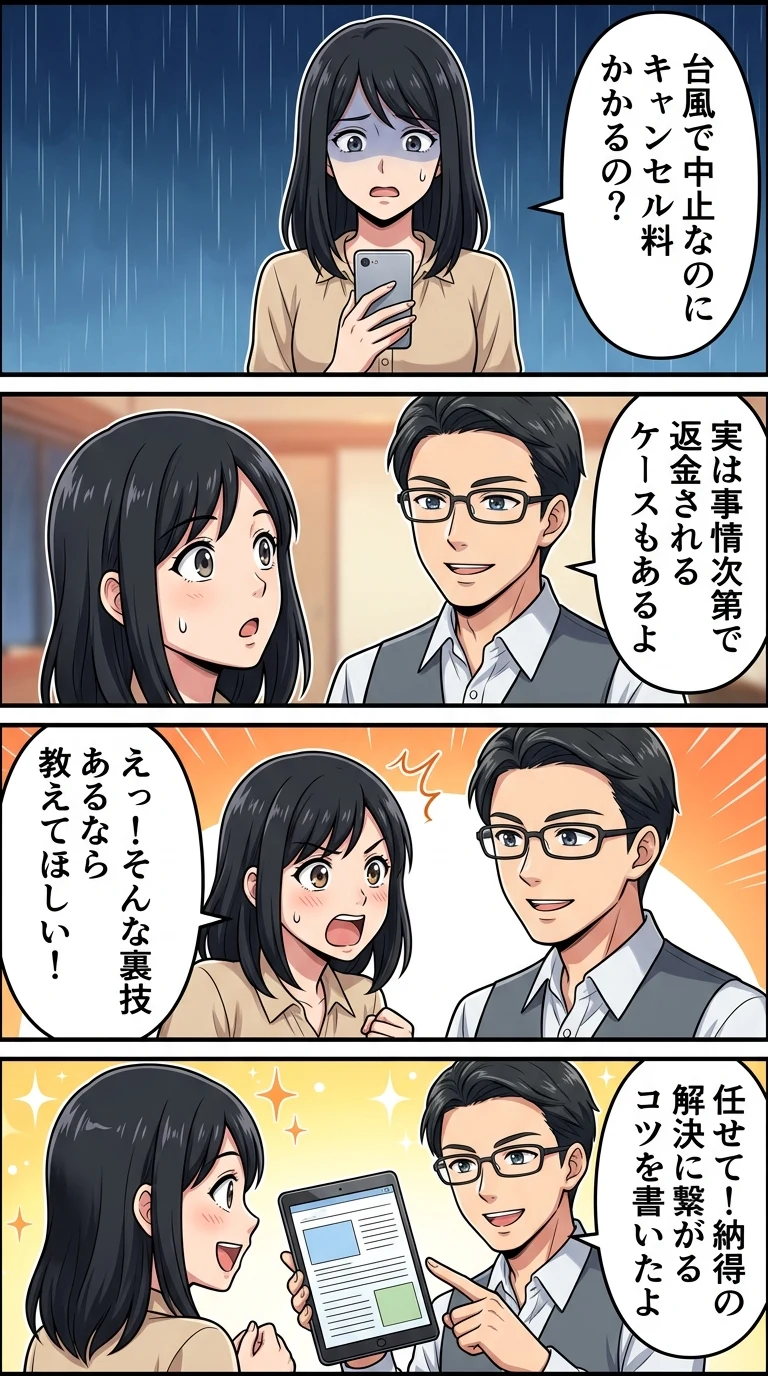 ホテル キャンセル料