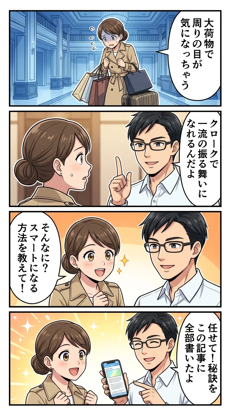 ホテル クロークとは
