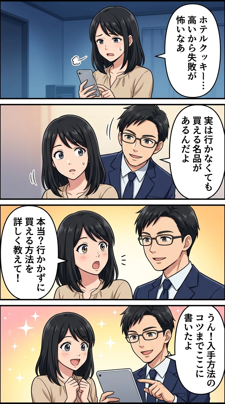 ホテル クッキー缶
