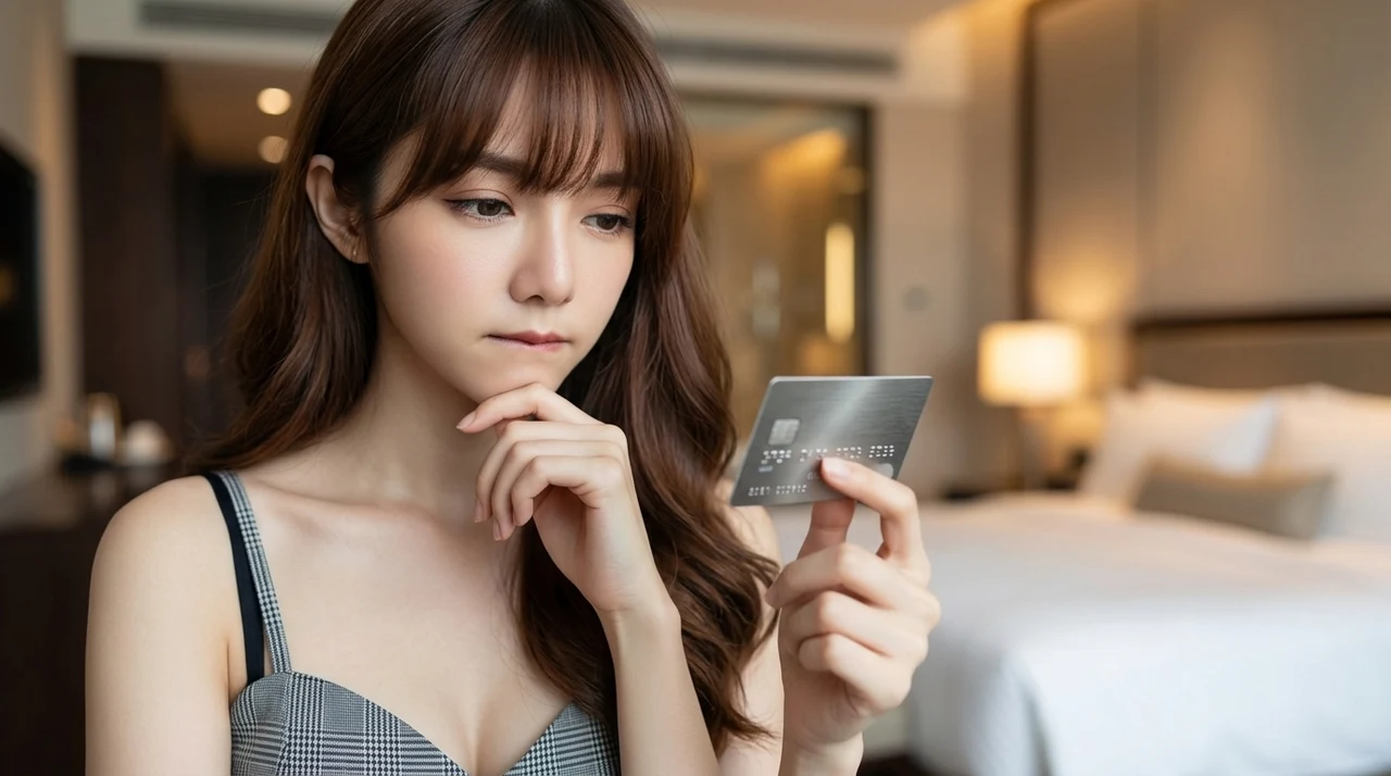 失敗しないホテル系クレジットカードの選び方をイメージした写真風の画像