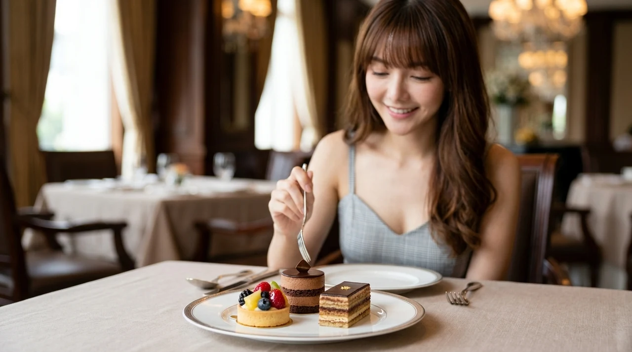 ホテル ケーキバイキングが楽しめる人気店おすすめ7選をイメージした写真風の画像