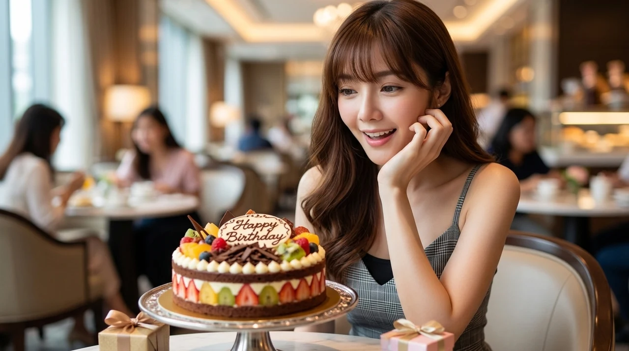 誕生日や記念日に贈りたい!人気ホテルのケーキ5選をイメージした写真風の画像