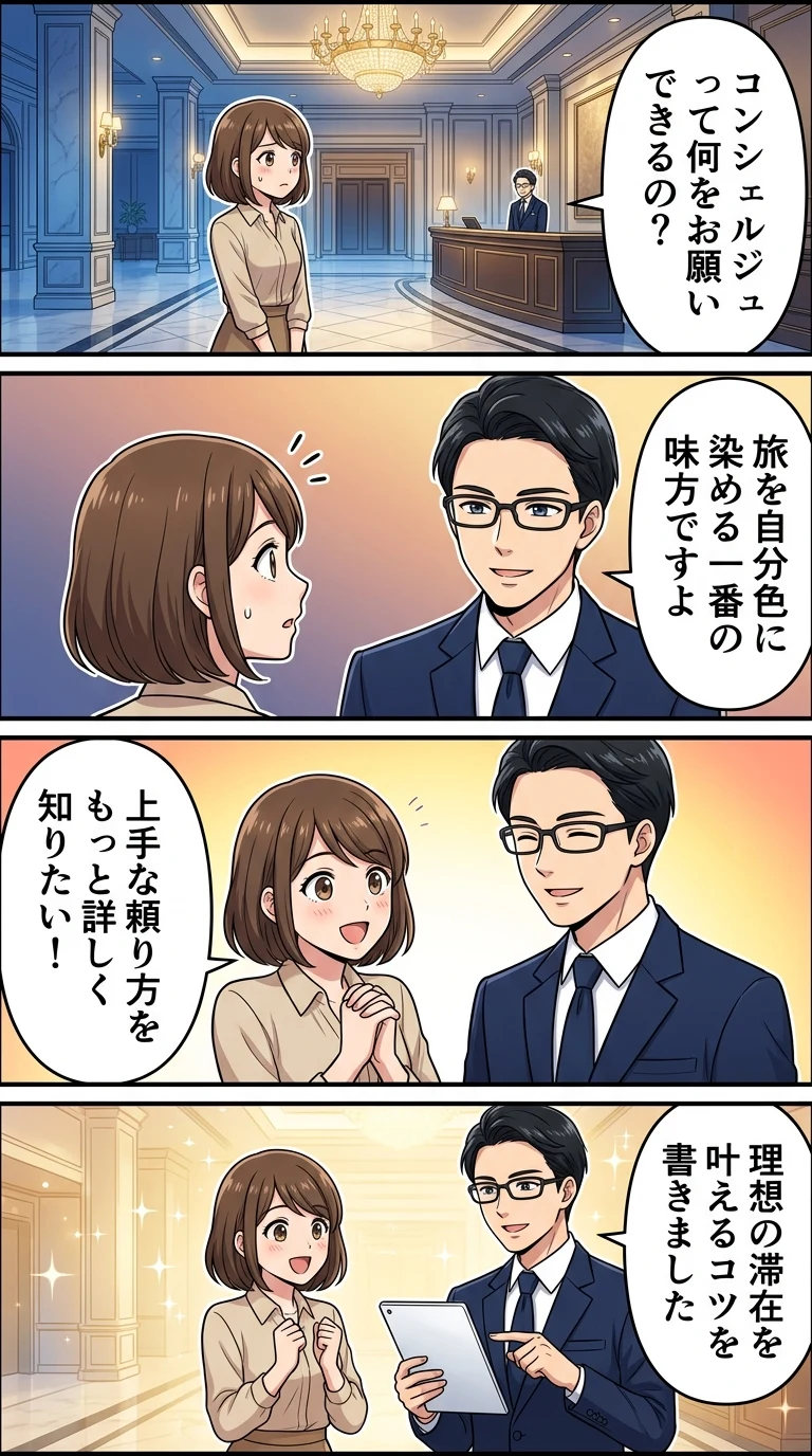ホテル コンシェルジュとは
