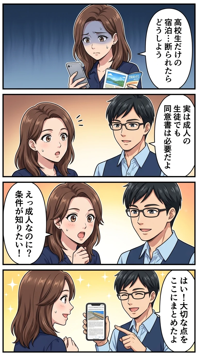 ホテル 高校生だけ