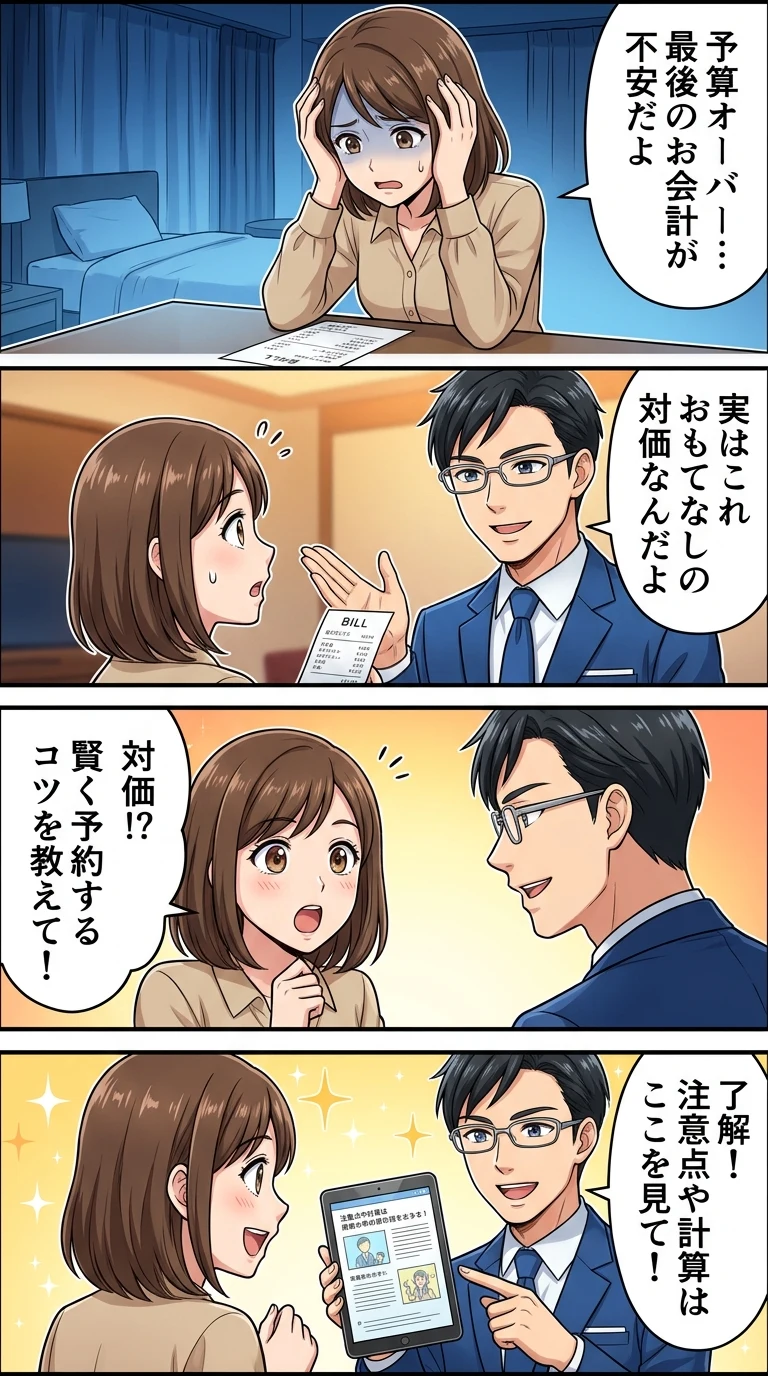 ホテル サービス料