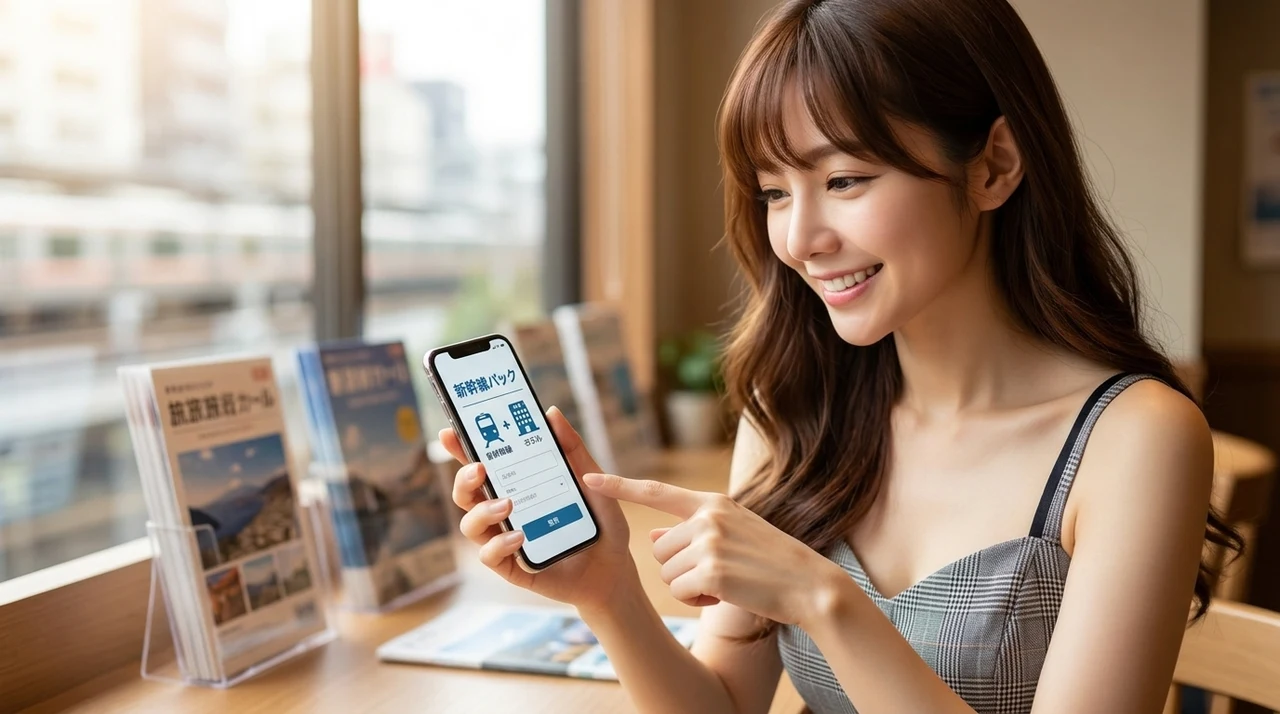 新幹線パックで予約したいおすすめの宿泊施設5選をイメージした写真風の画像
