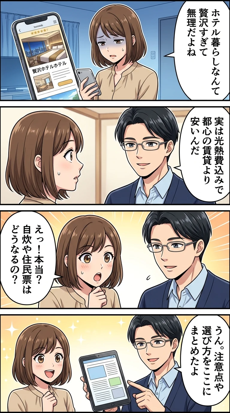 ホテル サブスク