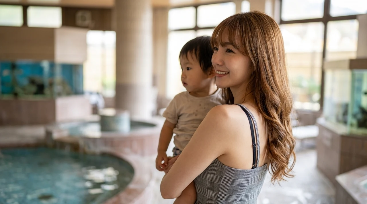 子連れ家族がサンハトヤに宿泊して実感した5つのメリットをイメージした写真風の画像
